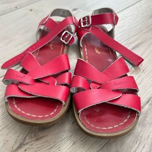 Red SaltWater Sandals!!